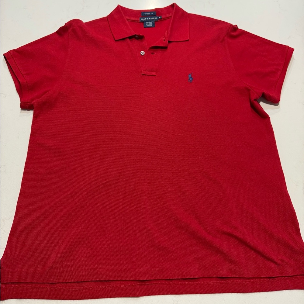 EUC - Ralph Lauren- The Iconic Classic Fit Mesh Polo Shirt – XL - Picture 2 of 5